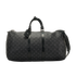 Keepall Bandouliere 55, &pound;1,200, Handbags, Black, Canvas, Front view